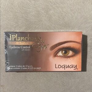 Loquay Eyebrow Control Kit - Brown contains‎  3 tube of 0.35 oz each New